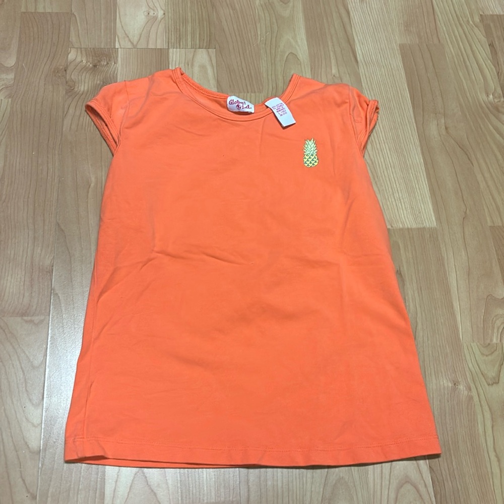 Girls Orange T-Shirt